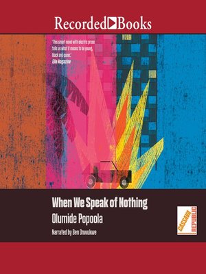 cover image of When We Speak of Nothing